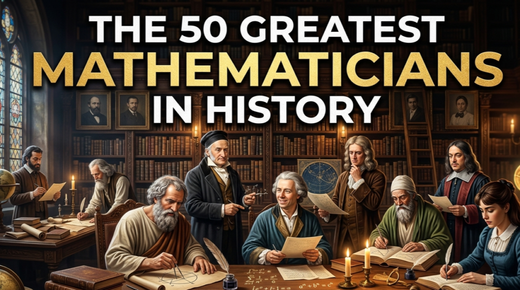 The 50 Greatest Mathematicians in History and Their Contributions