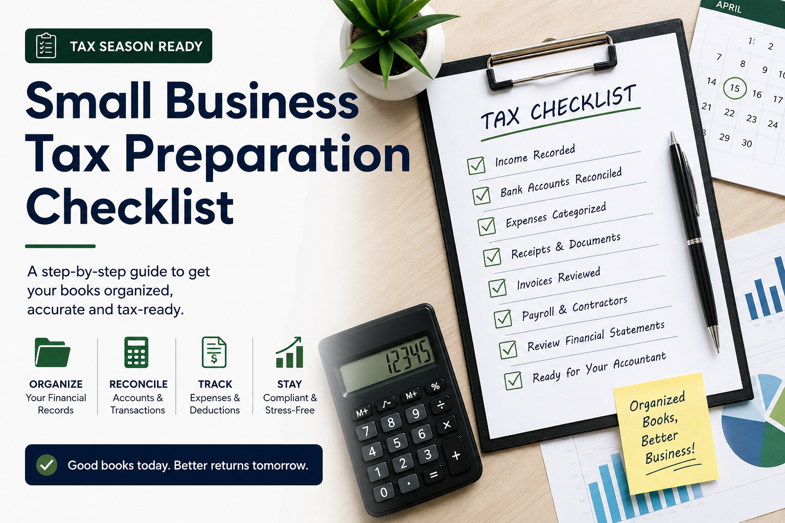 Small Business Tax Preparation Checklist